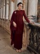 CHALIA KURUNG - MAROON