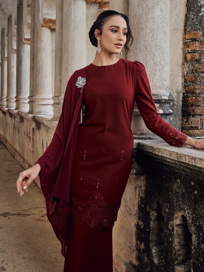 CHALIA KURUNG - MAROON