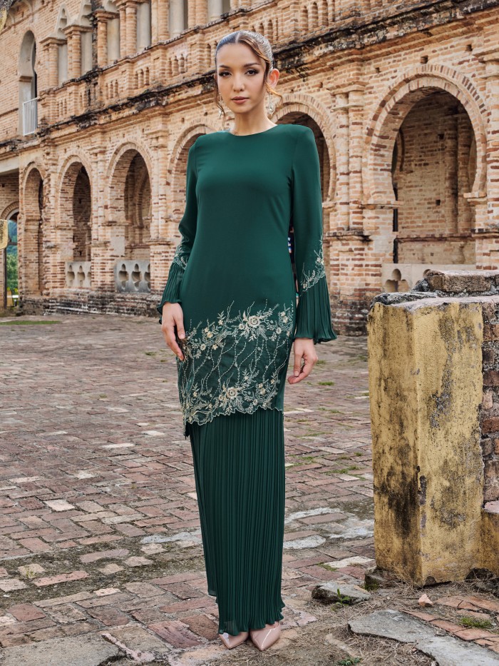 ESTER KURUNG - EMERALD TEAL