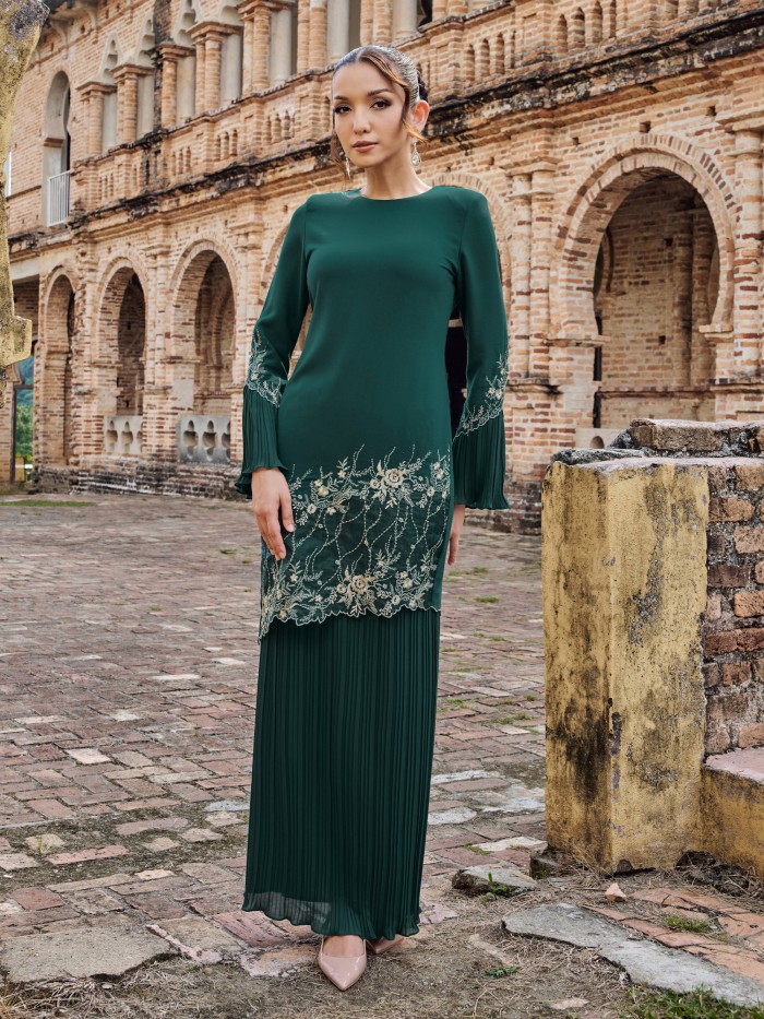 ESTER KURUNG - EMERALD TEAL