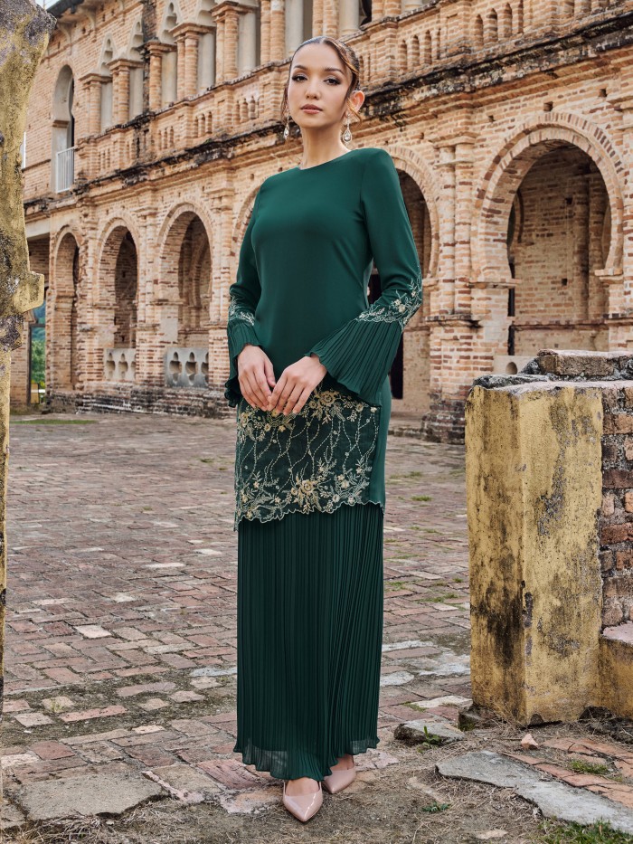 ESTER KURUNG - EMERALD TEAL