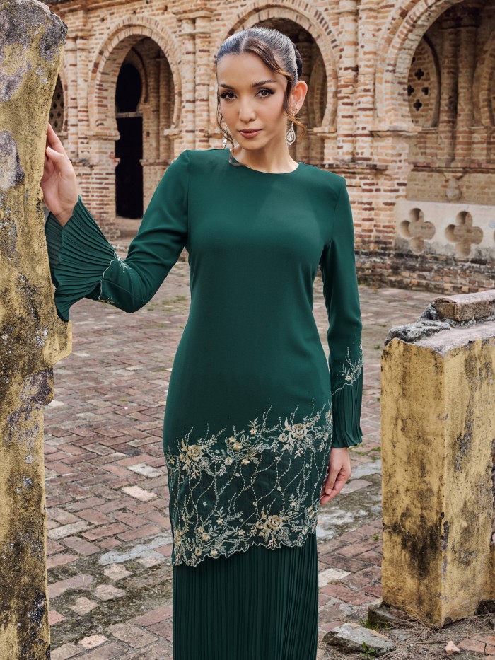 ESTER KURUNG - EMERALD TEAL