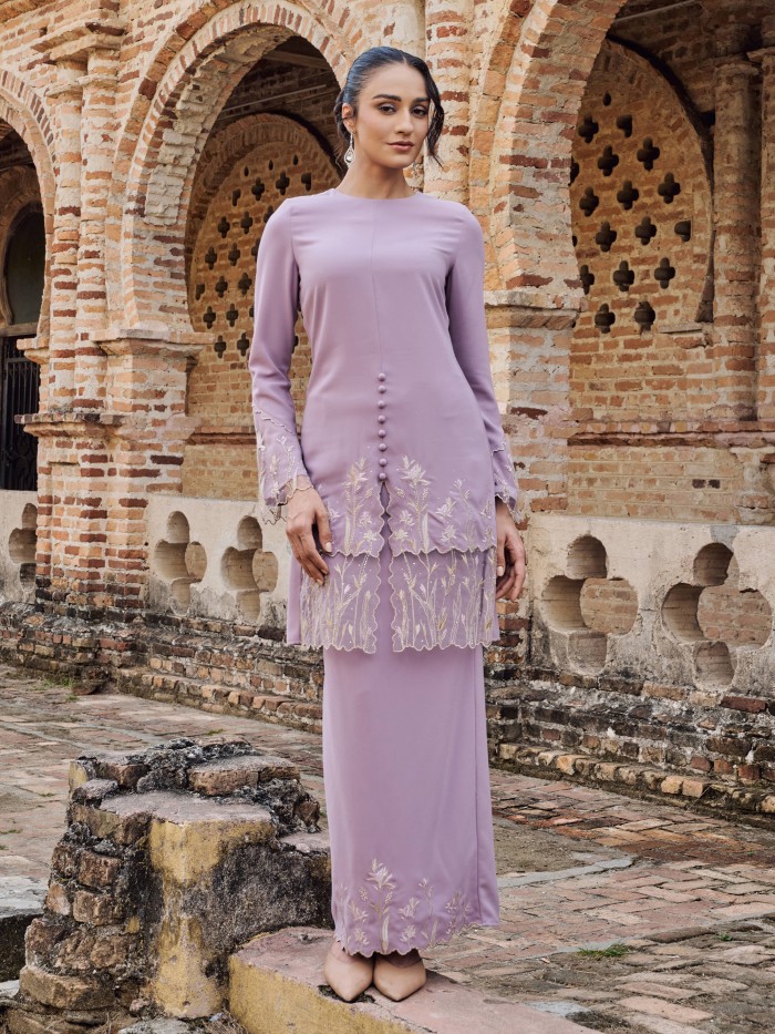 WARDANI KURUNG - VOILET ICE