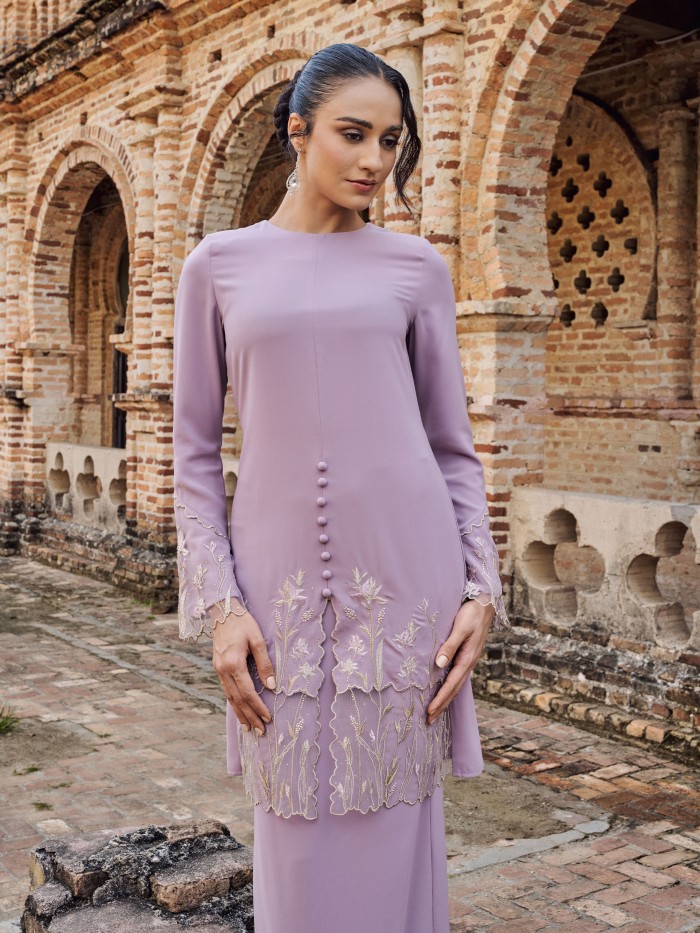 WARDANI KURUNG - VOILET ICE