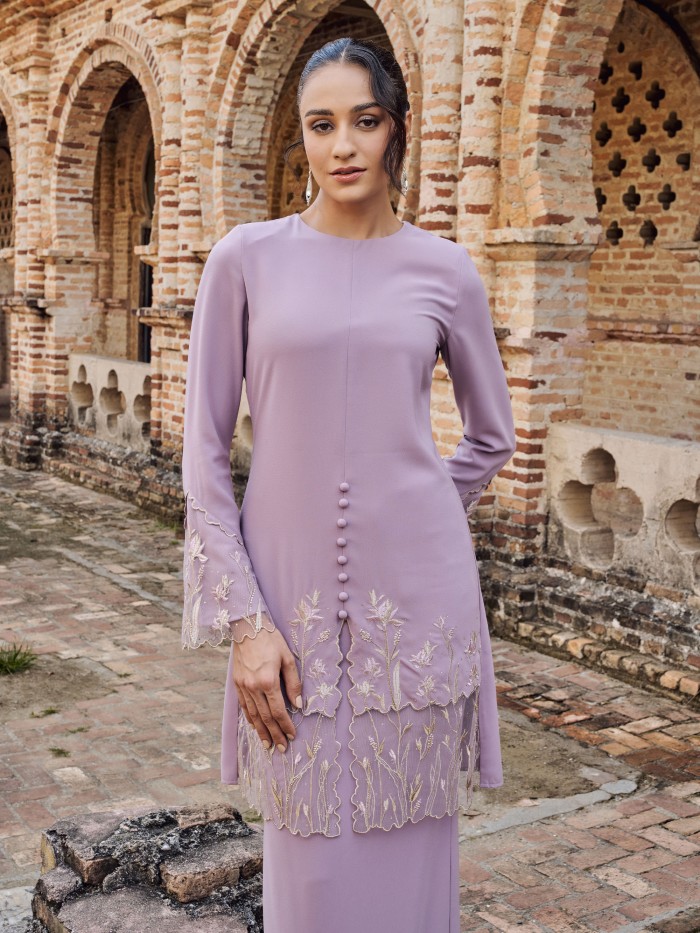 WARDANI KURUNG - VOILET ICE