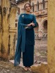 CHALIA KURUNG - DARK TEAL BLUE