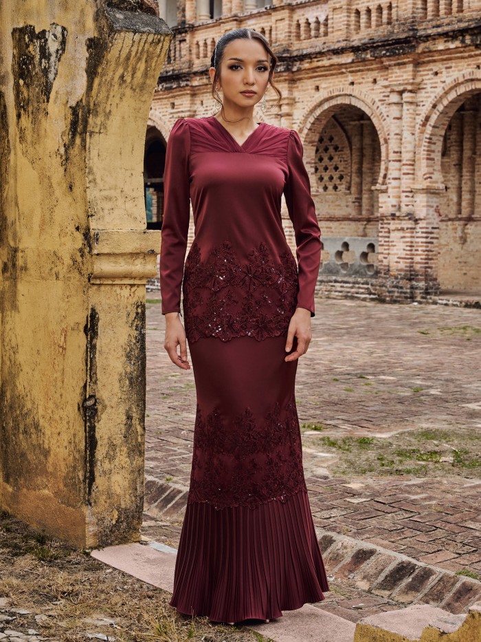 RIYANA KURUNG - MAROON