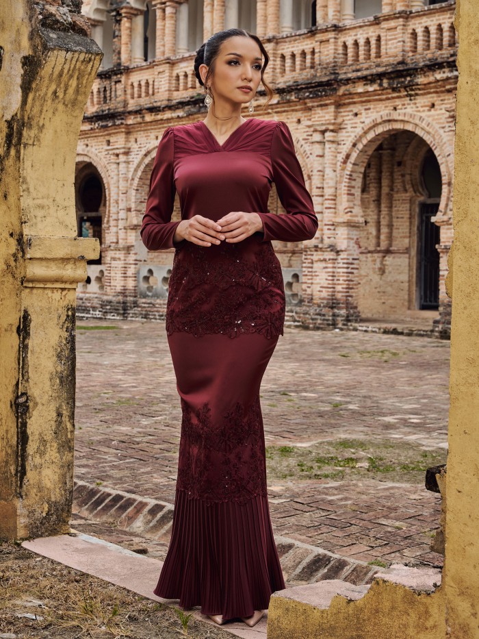 RIYANA KURUNG - MAROON