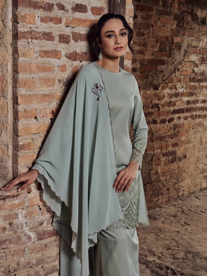 AYANA KURUNG - DUSTY GREEN