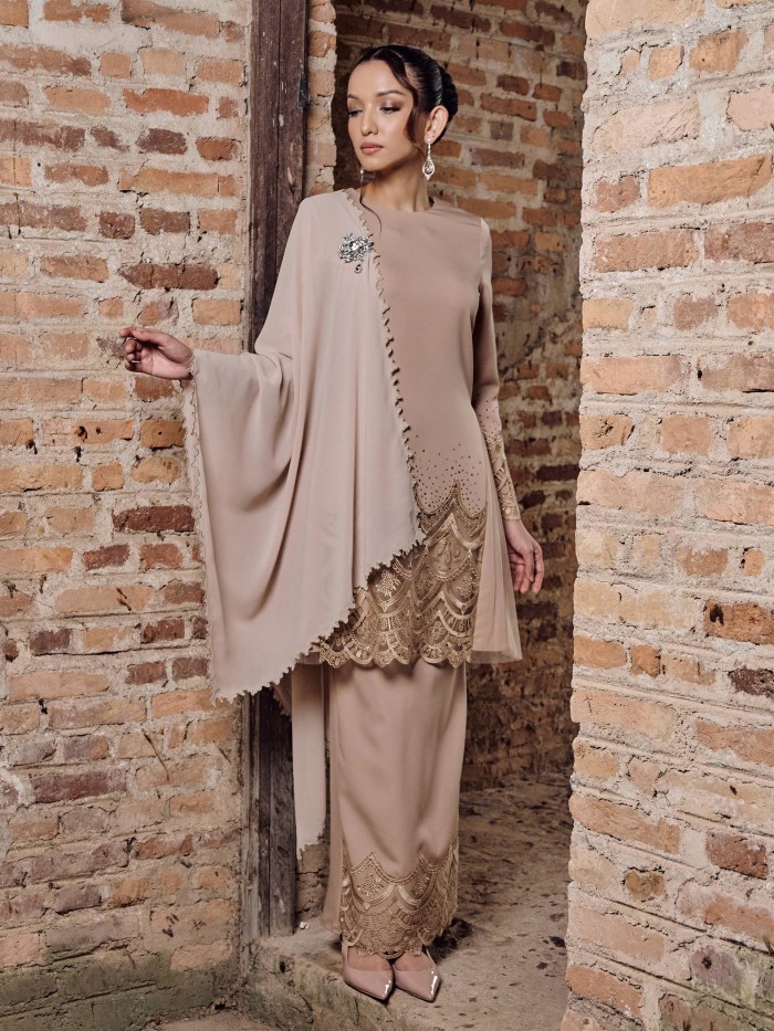 AYANA KURUNG - CHAMPAGNE