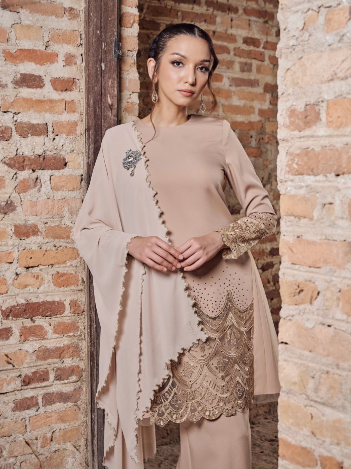 AYANA KURUNG - CHAMPAGNE