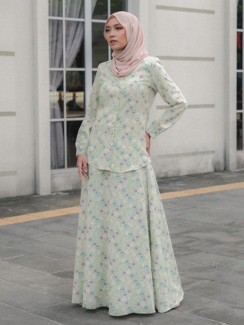 JUETTA DRESS - GREEN