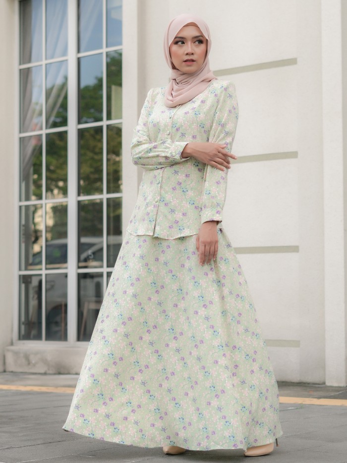 JUETTA DRESS - GREEN