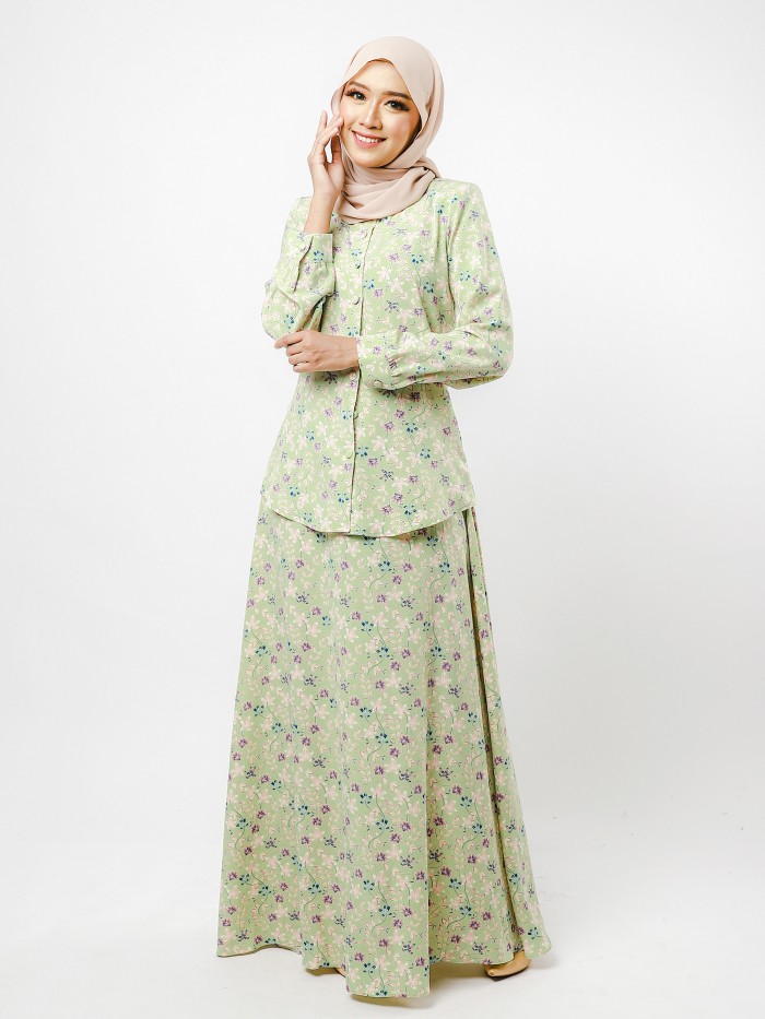 JUETTA DRESS - GREEN