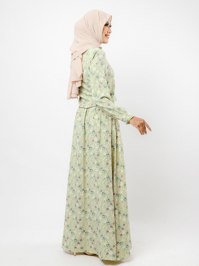 JUETTA DRESS - GREEN