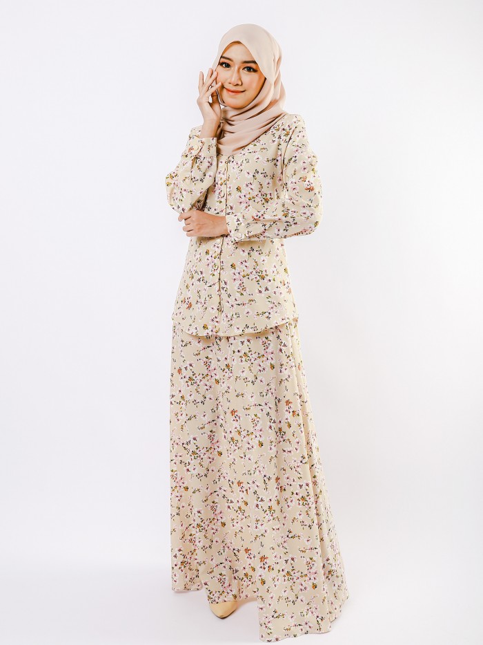 JUETTA DRESS - CREAM