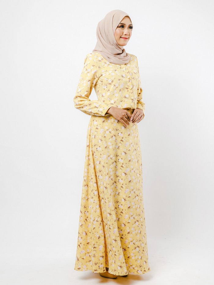 JUETTA DRESS - YELLOW