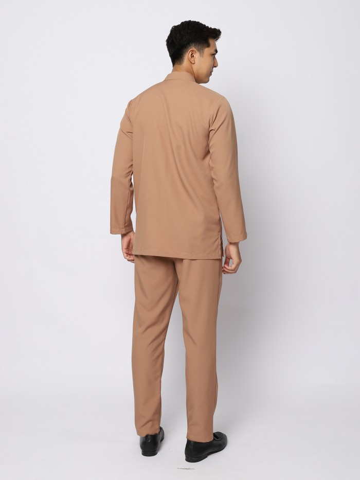 BAJU MELAYU JZ - BROWN