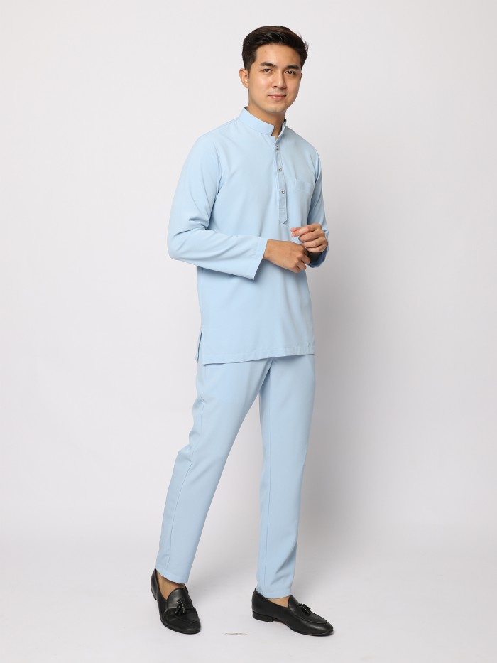 BAJU MELAYU JZ - BABY BLUE