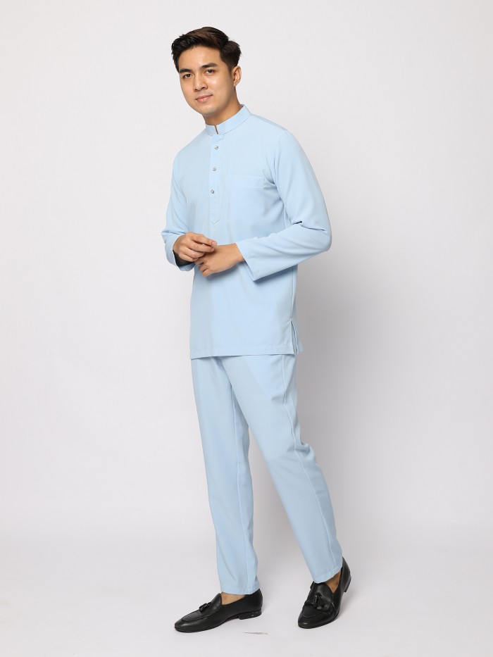 BAJU MELAYU JZ - BABY BLUE