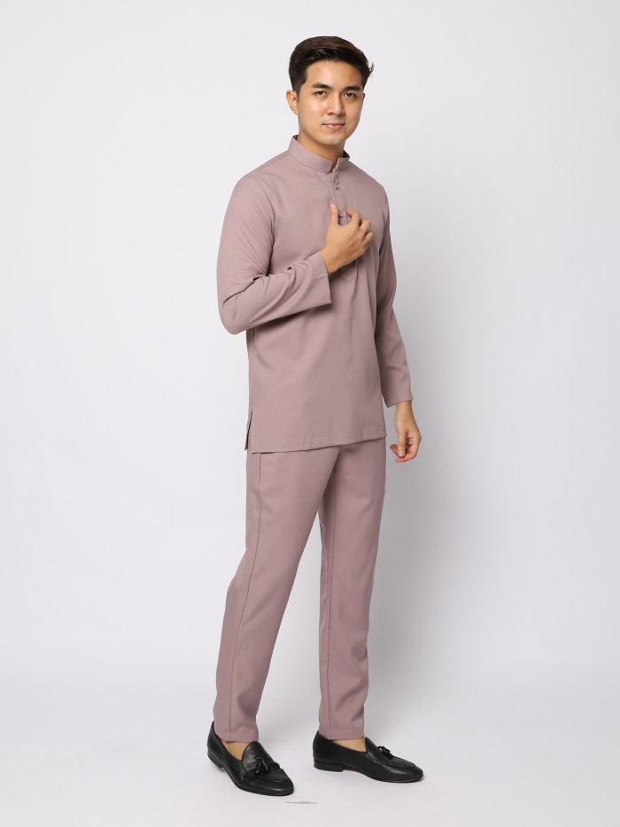 BAJU MELAYU JZ - DUSTY PURPLE