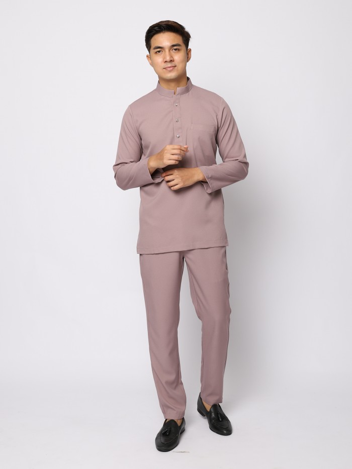 BAJU MELAYU JZ - DUSTY PURPLE