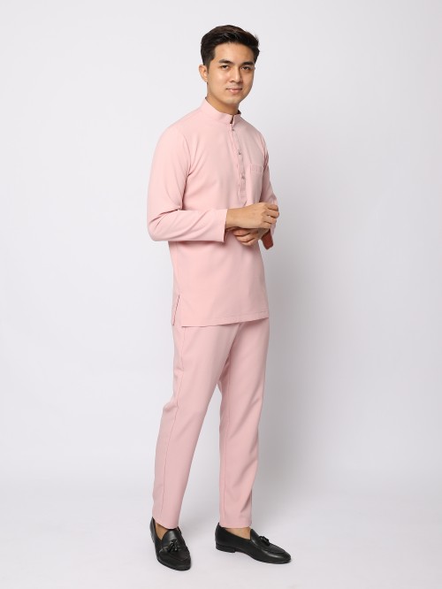 BAJU MELAYU JZ - DUSTY PINK