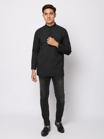 ADRIAN KURTA - BLACK