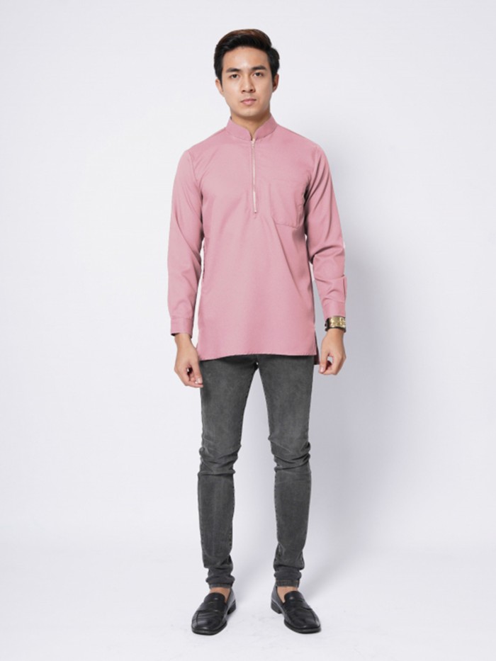 KHALIL ZIP - SALMON PINK