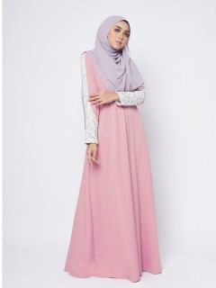 MIRAA JUBAH - SALMON PINK