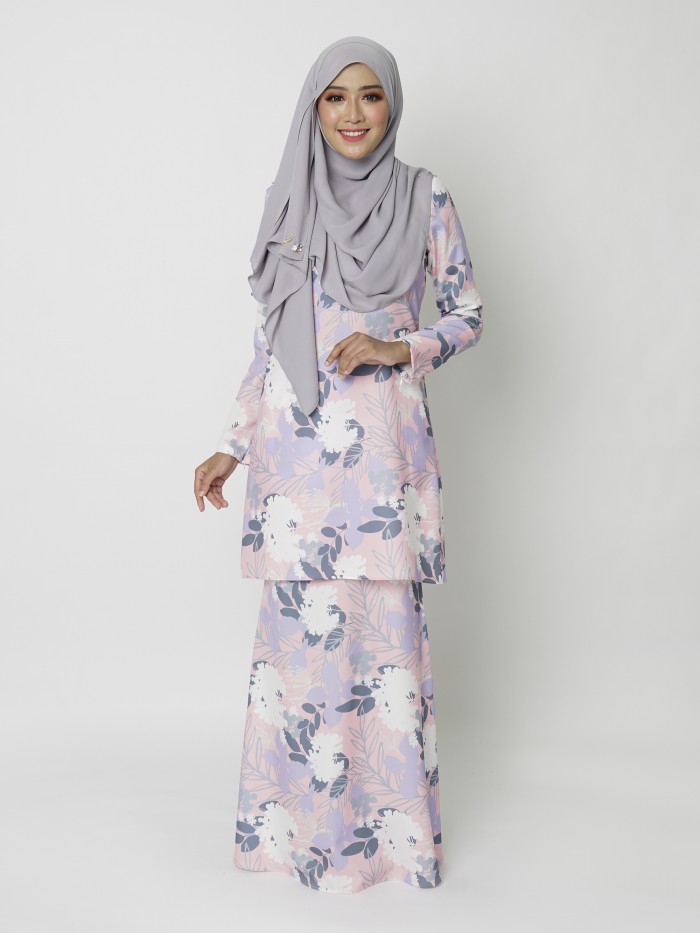 NAWEDA KURUNG - BLOSSOM PEACH