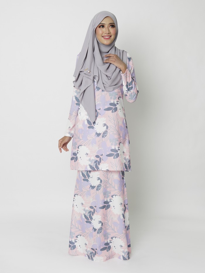 NAWEDA KURUNG - BLOSSOM PEACH