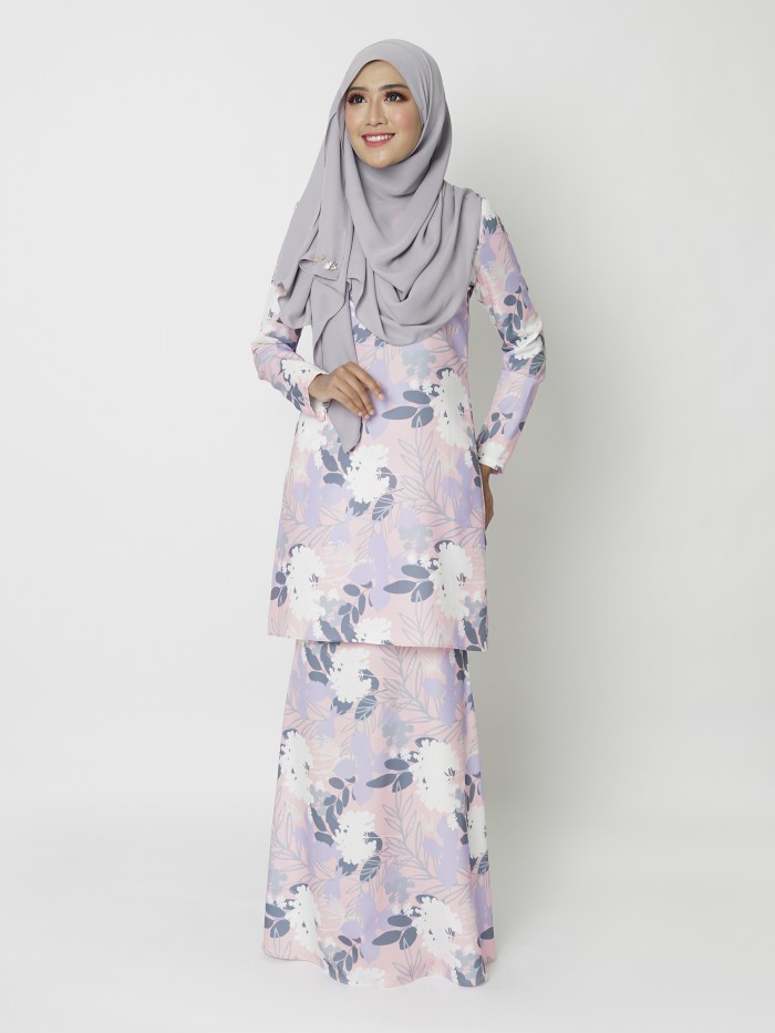 NAWEDA KURUNG - BLOSSOM PEACH