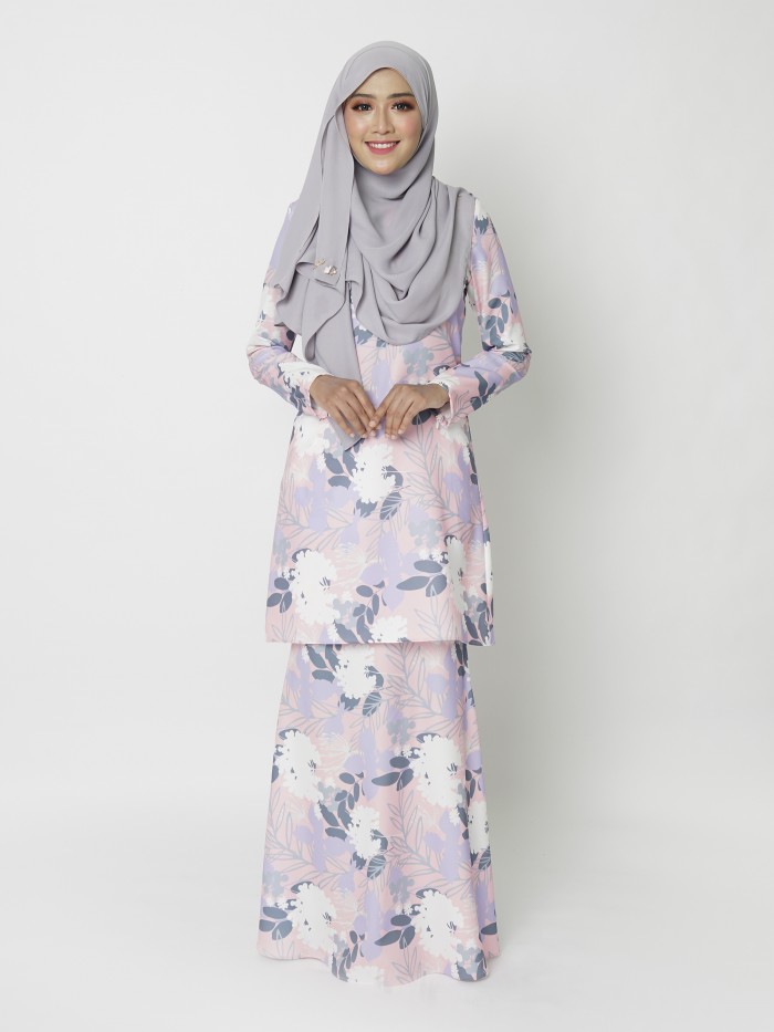 NAWEDA KURUNG - BLOSSOM PEACH