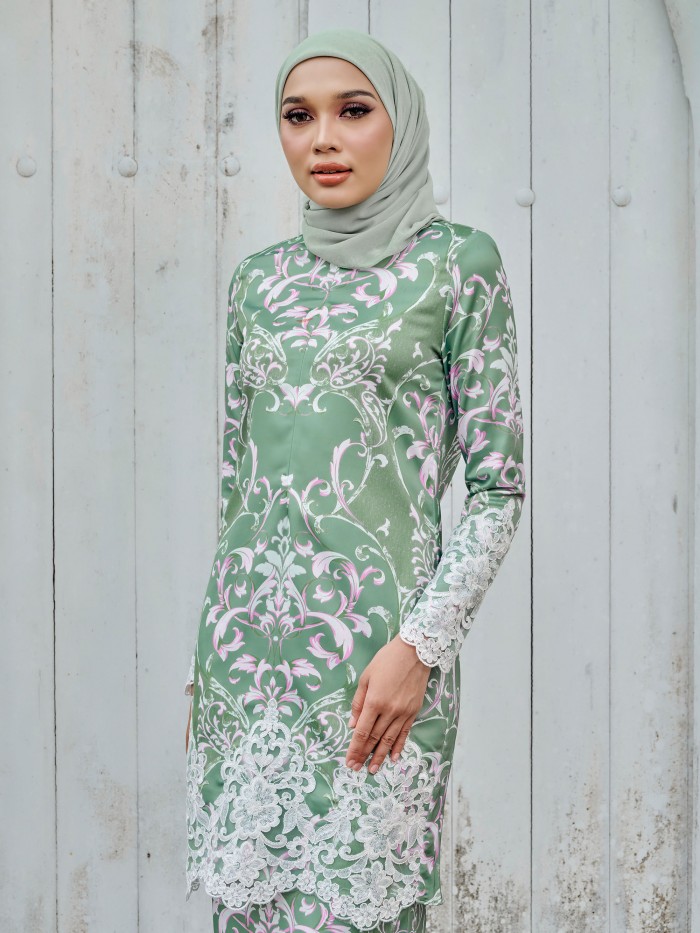 NURETA KURUNG - OLIVE GREEN