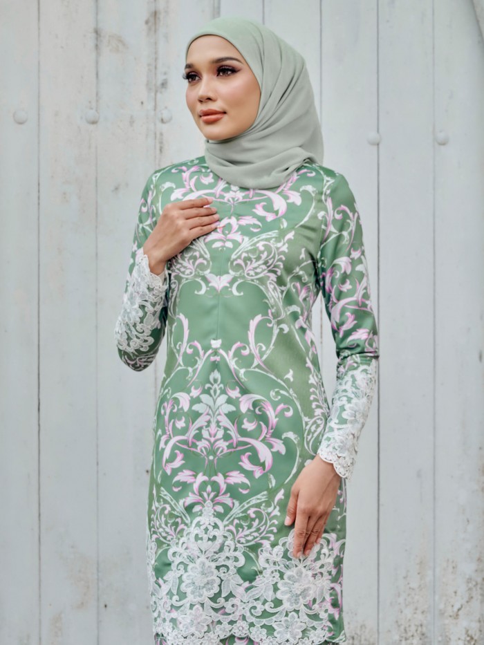 NURETA KURUNG - OLIVE GREEN