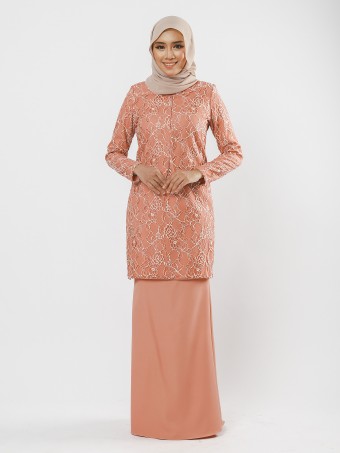 OSVIA KURUNG - CORAL PEACH