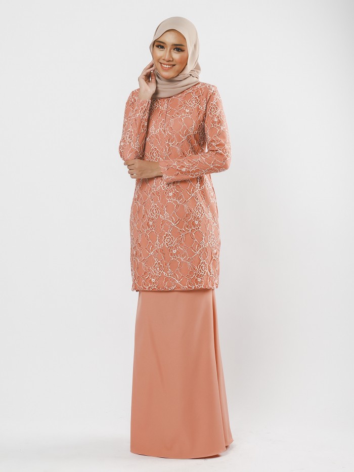 OSVIA KURUNG - CORAL PEACH