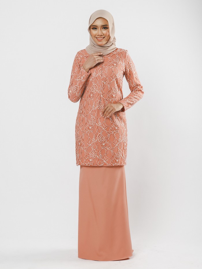 OSVIA KURUNG - CORAL PEACH