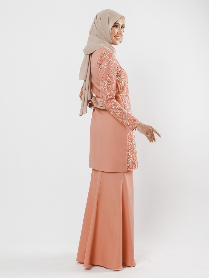 OSVIA KURUNG - CORAL PEACH