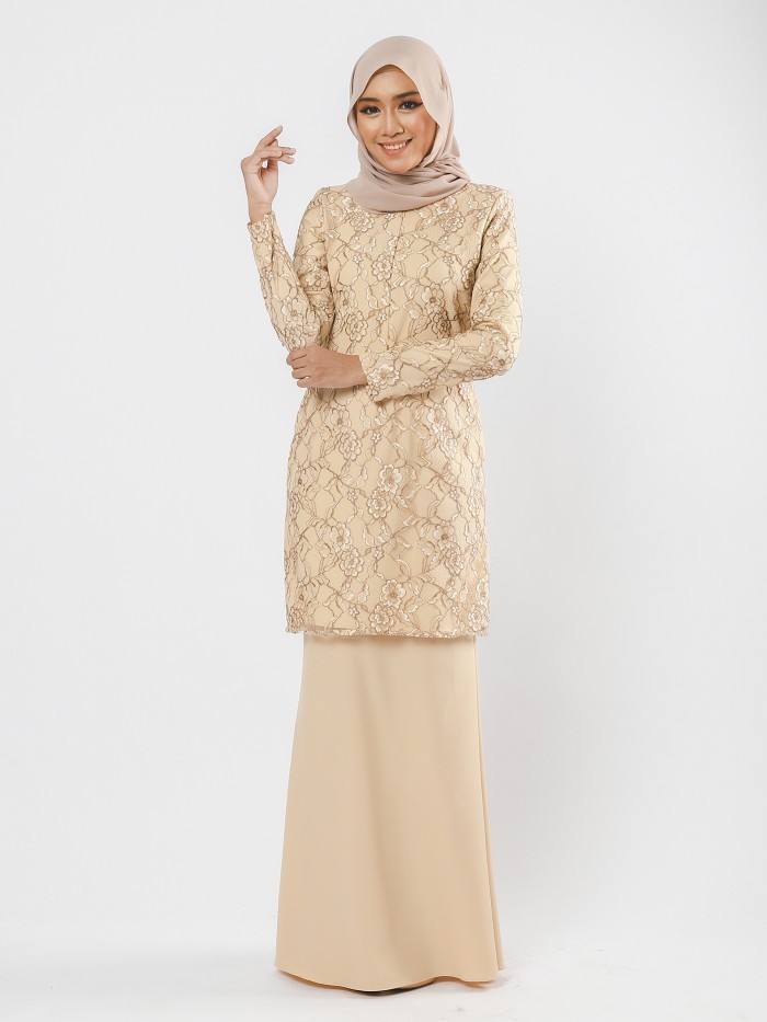 OSVIA KURUNG - IVORY CREAM