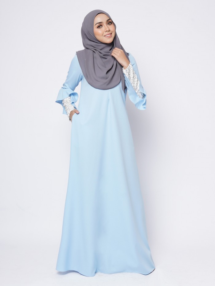 RAFINNA JUBAH - BABY BLUE