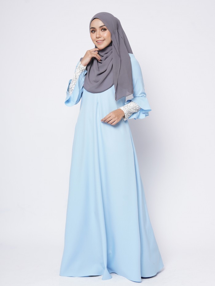 RAFINNA JUBAH - BABY BLUE