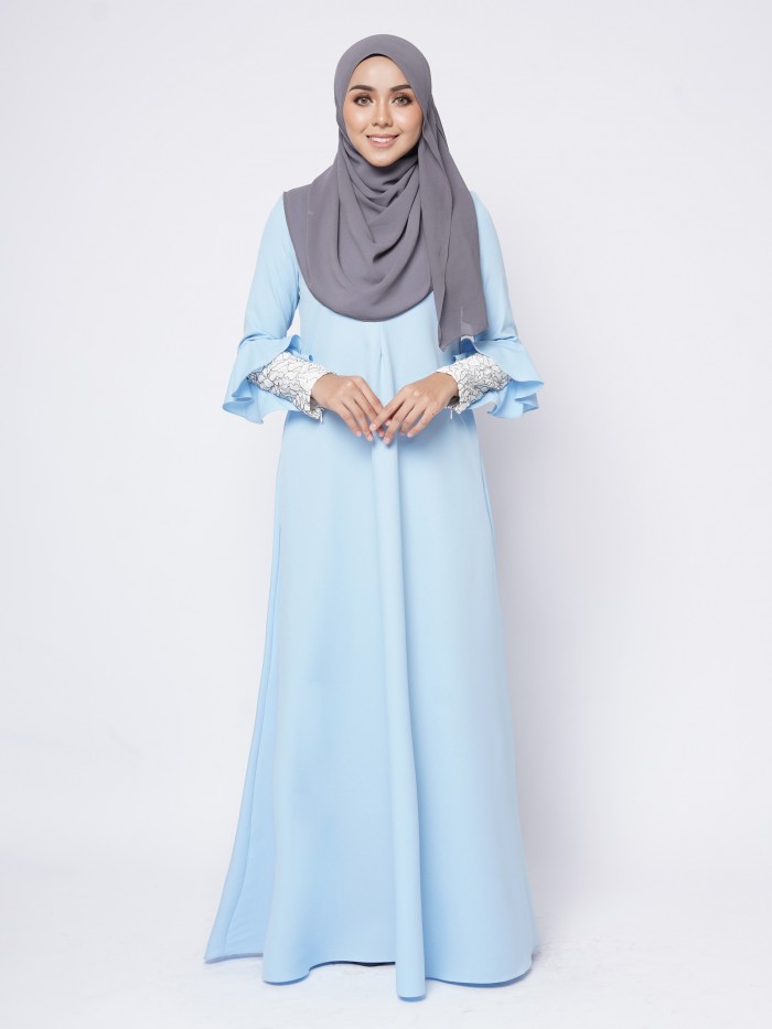 RAFINNA JUBAH - BABY BLUE