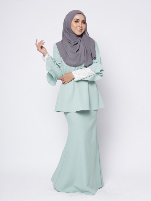 RAFINNA KURUNG - DUSTY GREEN