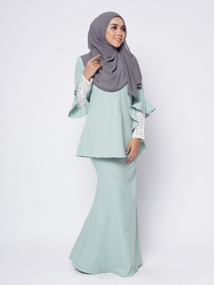 RAFINNA KURUNG - DUSTY GREEN