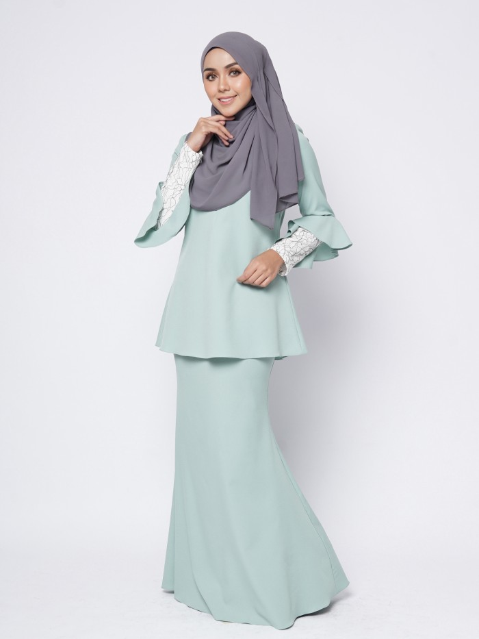 RAFINNA KURUNG - DUSTY GREEN