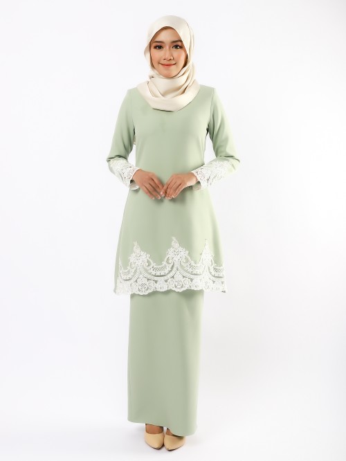 RATINAA KURUNG - DUSTY GREEN