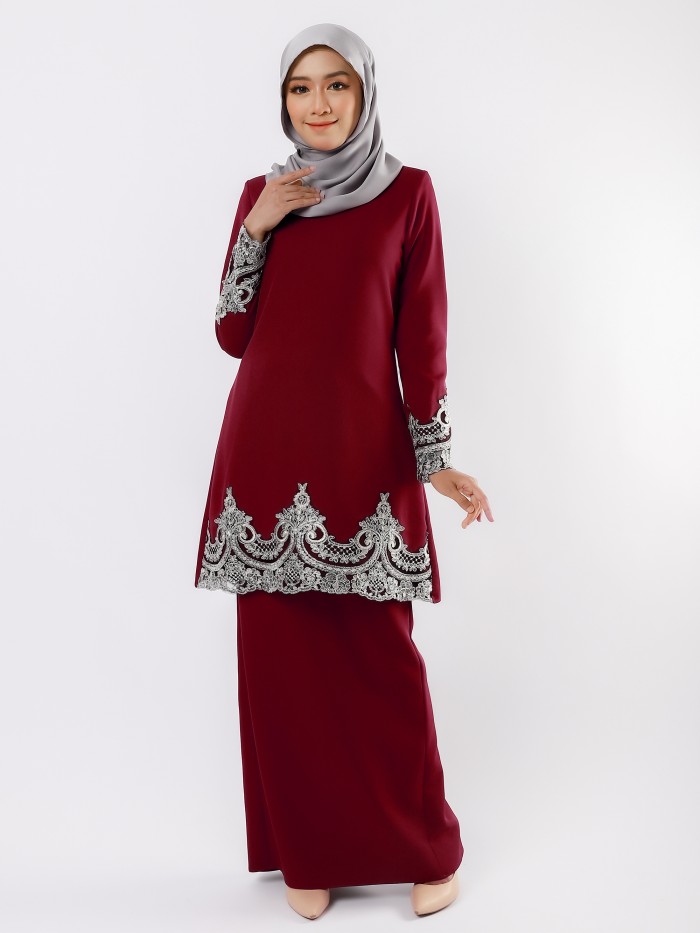 RATINAA KURUNG - MAROON