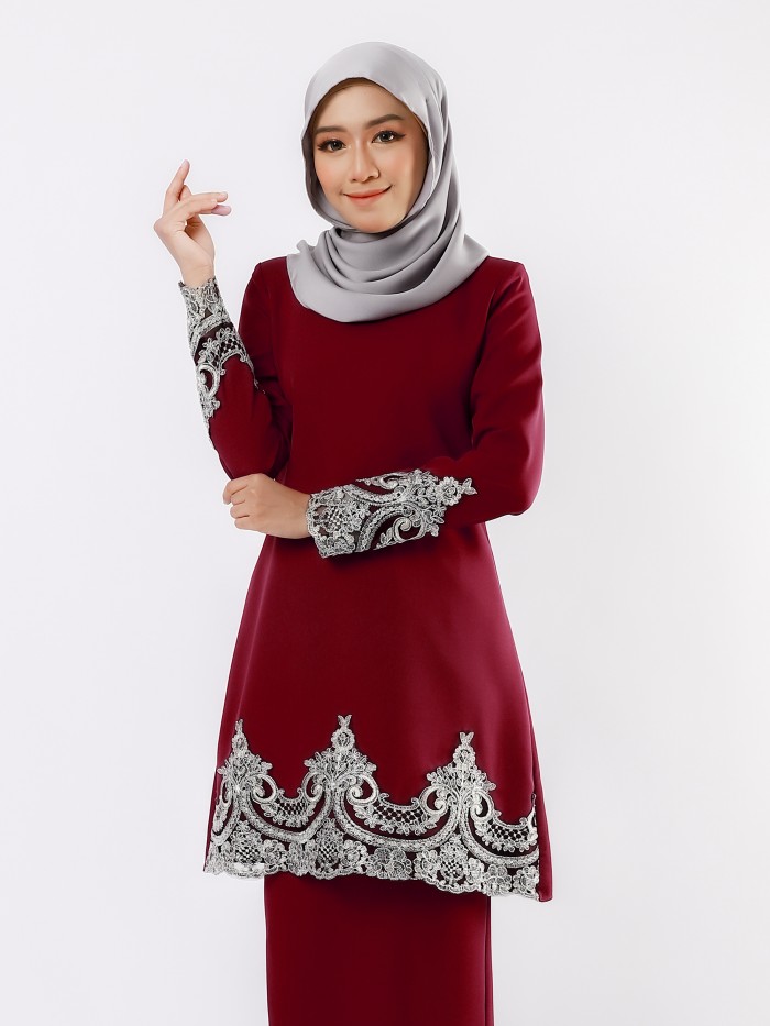 RATINAA KURUNG - MAROON